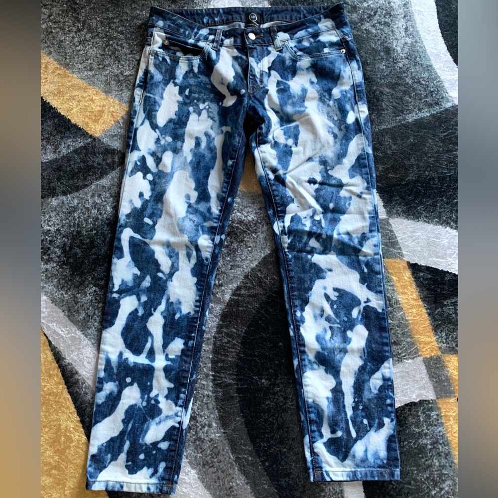 Alexander McQueen Jeans Acid Wash